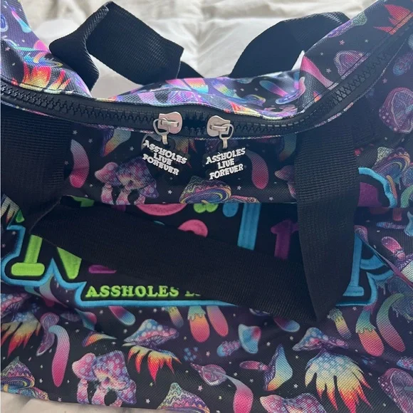 A**holes Live Forever/ Original* Have a Nice Trip Duffle Bag. - Picture 9 of 12